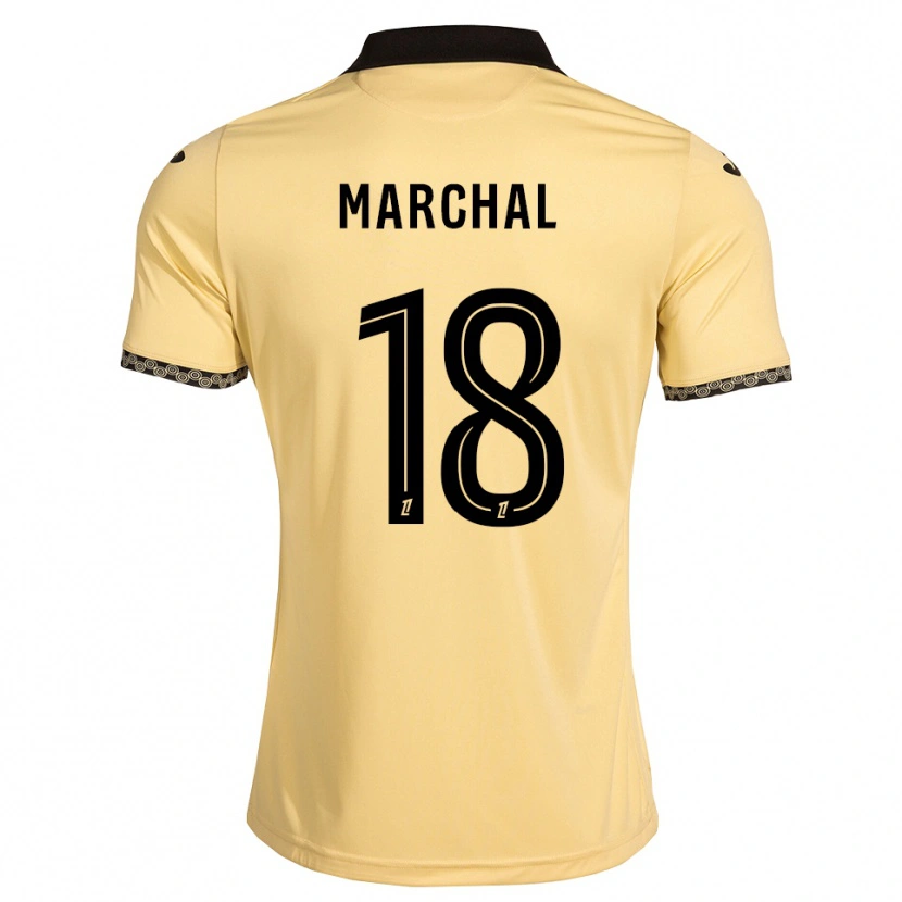 Danxen Uomo Maglia Noam Marchal #18 Bianco Avorio Nero Kit Gara Away 2026/27 Maglietta