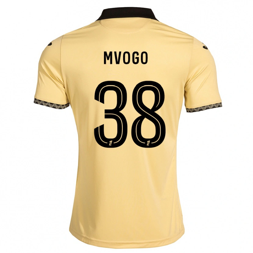 Danxen Uomo Maglia Yvon Mvogo #38 Bianco Avorio Nero Kit Gara Away 2026/27 Maglietta