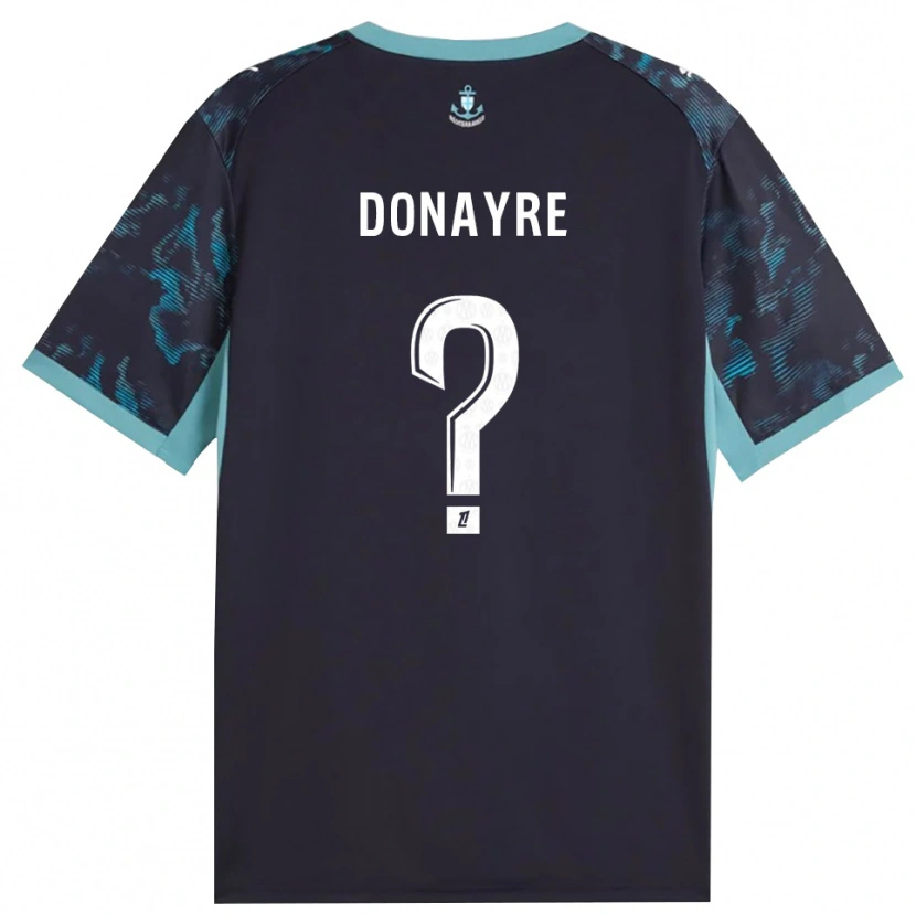 Danxen Uomo Maglia Janvier Donayre #0 Turchese Pallido Bianco Nero Kit Gara Away 2026/27 Maglietta