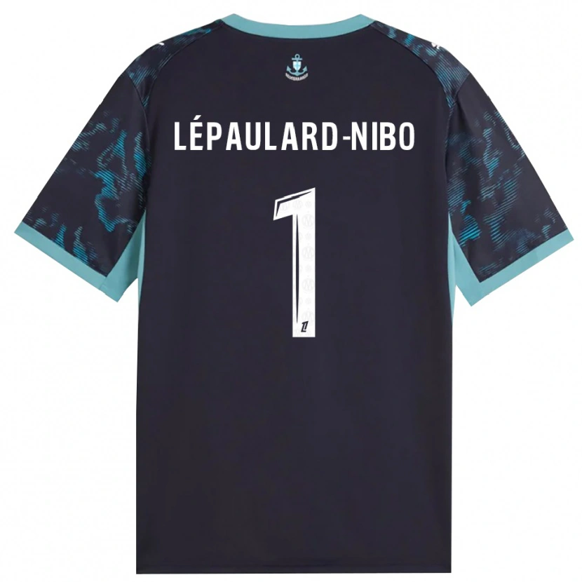 Danxen Uomo Maglia Mailey Lépaulard-Nibo #1 Turchese Pallido Bianco Nero Kit Gara Away 2026/27 Maglietta
