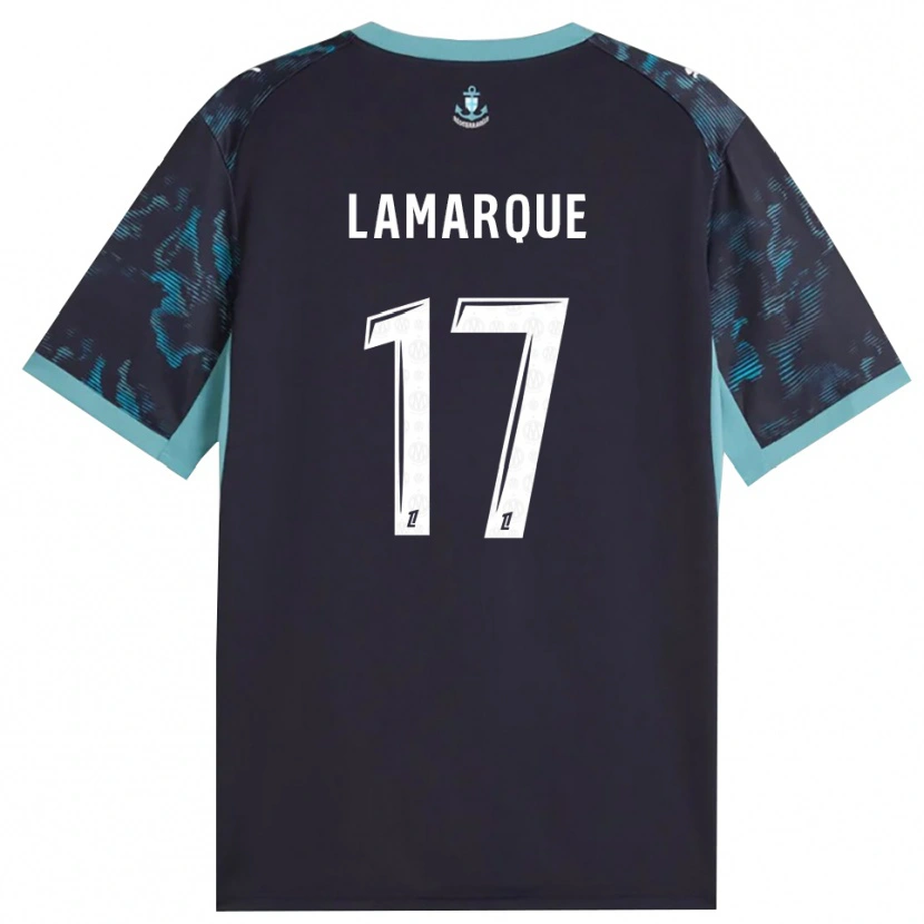 Danxen Uomo Maglia Alais Lamarque #17 Turchese Pallido Bianco Nero Kit Gara Away 2026/27 Maglietta