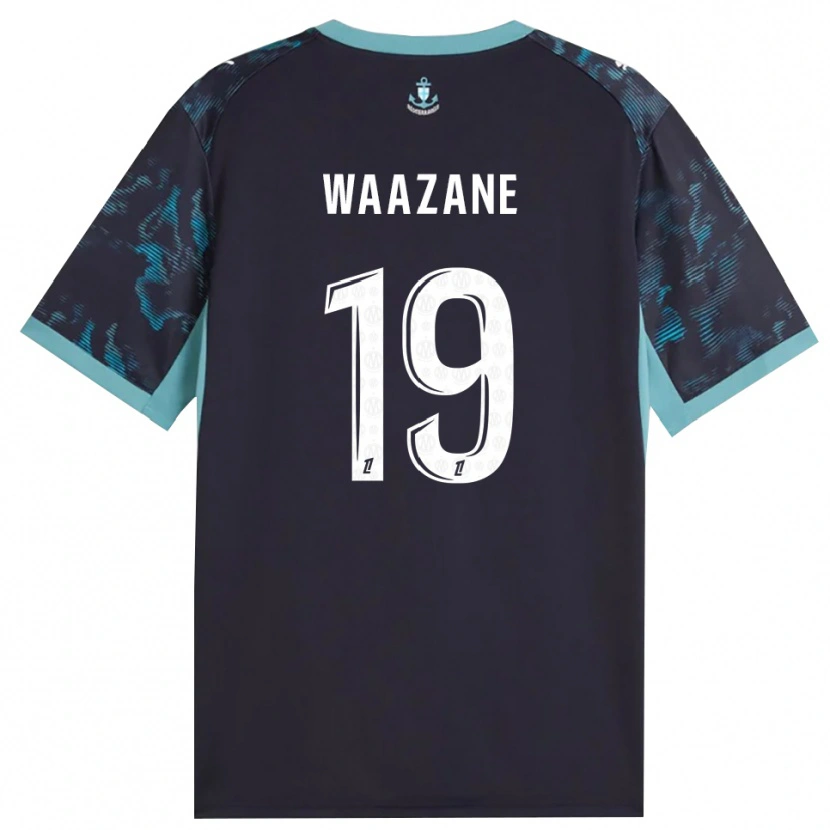 Danxen Uomo Maglia Jassim Waazane #19 Turchese Pallido Bianco Nero Kit Gara Away 2026/27 Maglietta