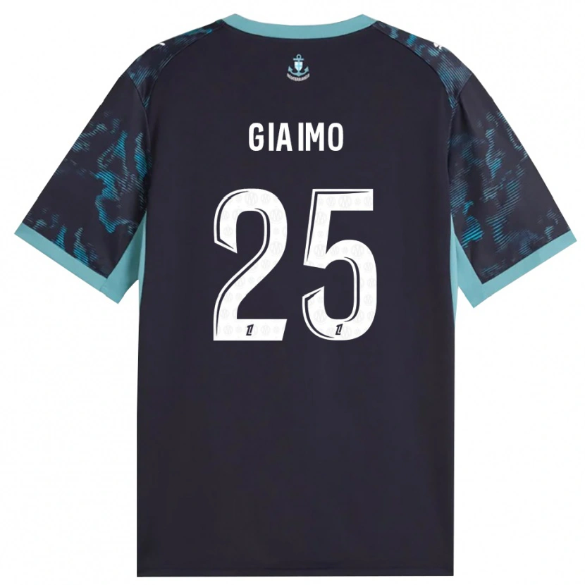 Danxen Uomo Maglia Carla Giaimo #25 Turchese Pallido Bianco Nero Kit Gara Away 2026/27 Maglietta