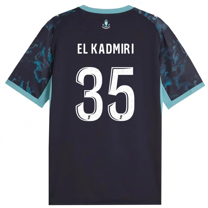 Danxen Uomo Maglia Ugo Kadmiri #35 Turchese Pallido Bianco Nero Kit Gara Away 2026/27 Maglietta