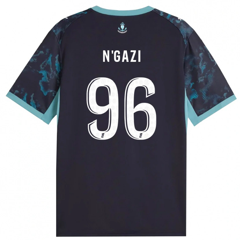 Danxen Uomo Maglia Chloé N'gazi #96 Turchese Pallido Bianco Nero Kit Gara Away 2026/27 Maglietta