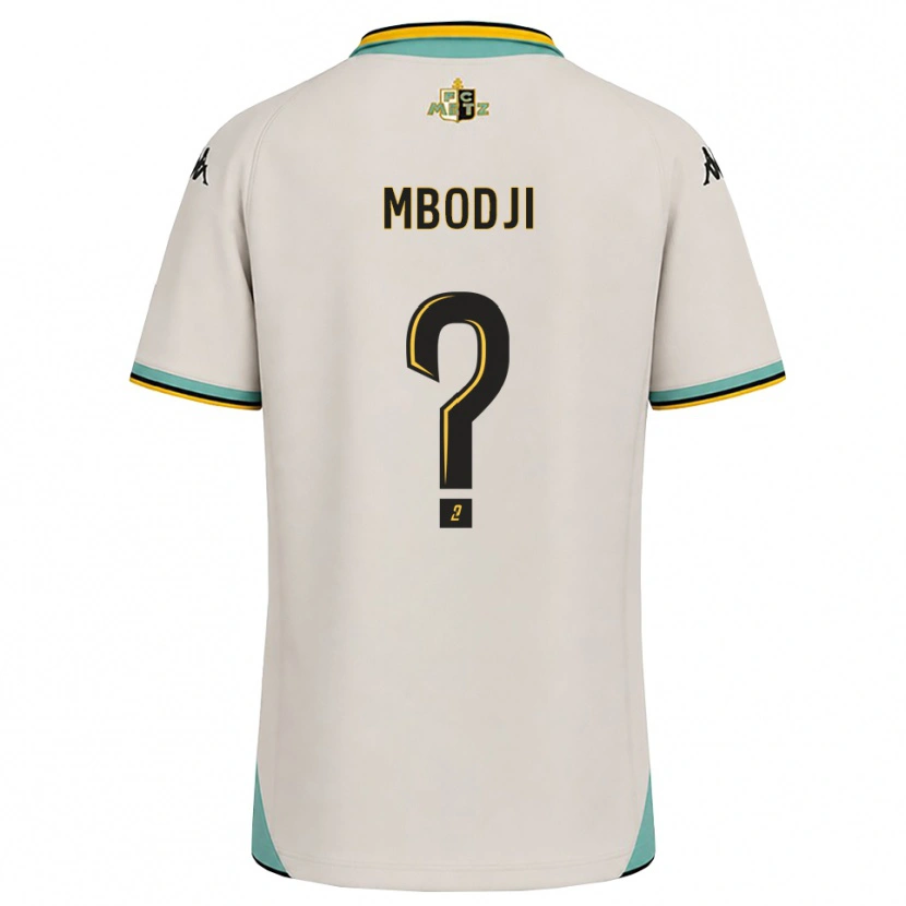 Danxen Uomo Maglia Abdourahmane Mbodji #0 Bianco Floreale Nero Kit Gara Away 2026/27 Maglietta
