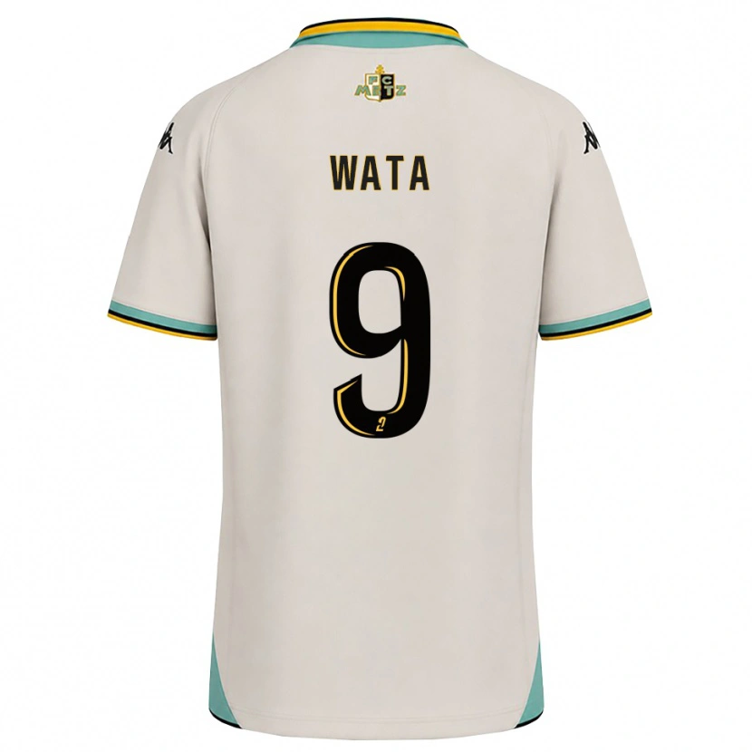 Danxen Uomo Maglia Xavier Wata #9 Bianco Floreale Nero Kit Gara Away 2026/27 Maglietta