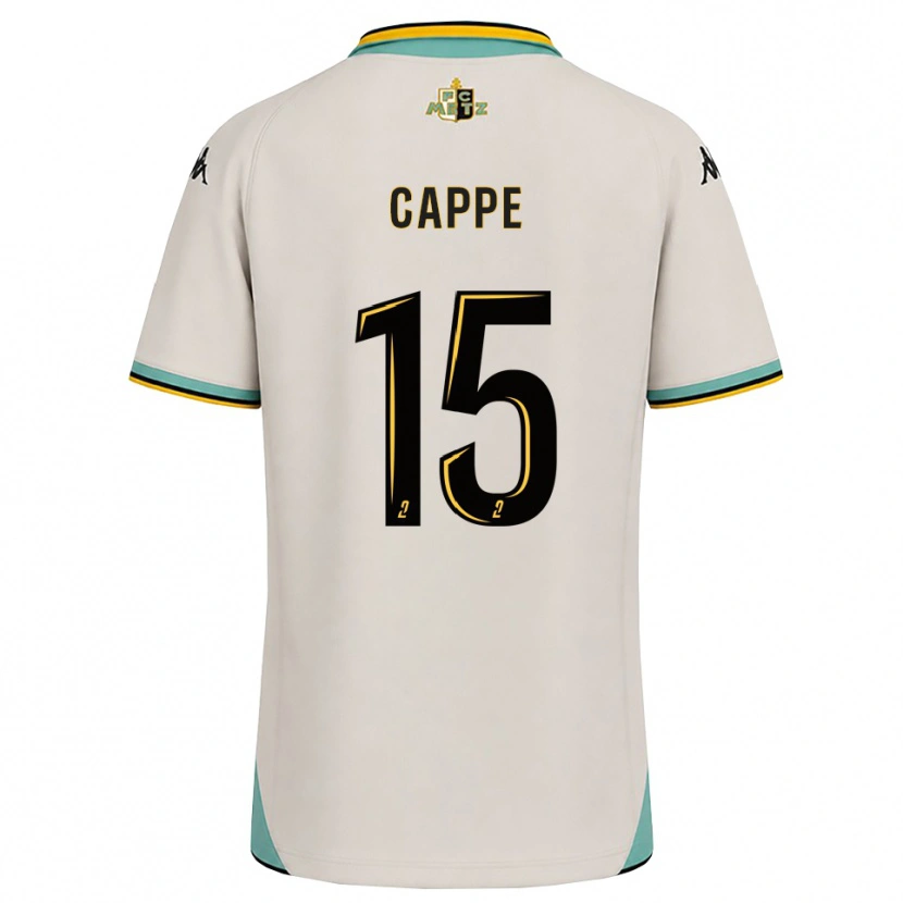 Danxen Uomo Maglia Djibril Cappe #15 Bianco Floreale Nero Kit Gara Away 2026/27 Maglietta