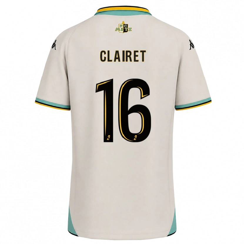Danxen Uomo Maglia Duncan Clairet #16 Bianco Floreale Nero Kit Gara Away 2026/27 Maglietta