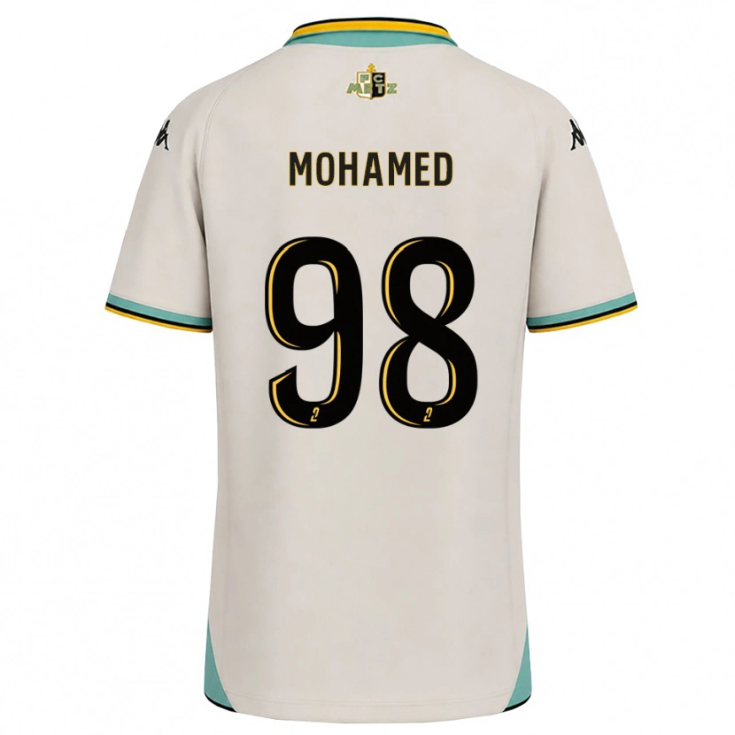 Danxen Uomo Maglia Idris Mohamed #98 Bianco Floreale Nero Kit Gara Away 2026/27 Maglietta