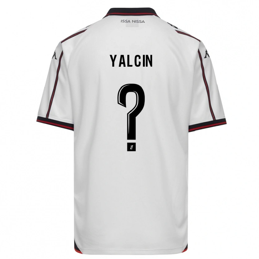 Danxen Uomo Maglia Noah Yalcin #0 Nero Bianco Kit Gara Away 2026/27 Maglietta