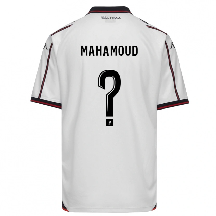 Danxen Uomo Maglia Abdourazak Mahamoud #0 Nero Bianco Kit Gara Away 2026/27 Maglietta