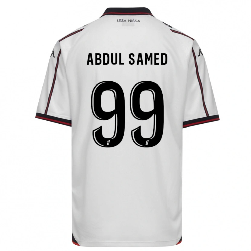 Danxen Uomo Maglia Salis Abdul Samed #99 Nero Bianco Kit Gara Away 2026/27 Maglietta