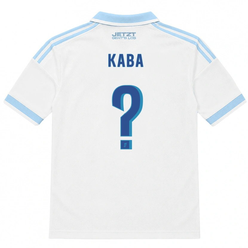 Danxen Uomo Maglia Kanfory Kaba #0 Azzurro Chiaro Bianco Rosso Kit Gara Away 2026/27 Maglietta