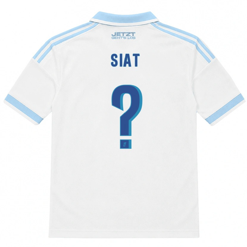 Danxen Uomo Maglia Victor Siat #0 Azzurro Chiaro Bianco Rosso Kit Gara Away 2026/27 Maglietta