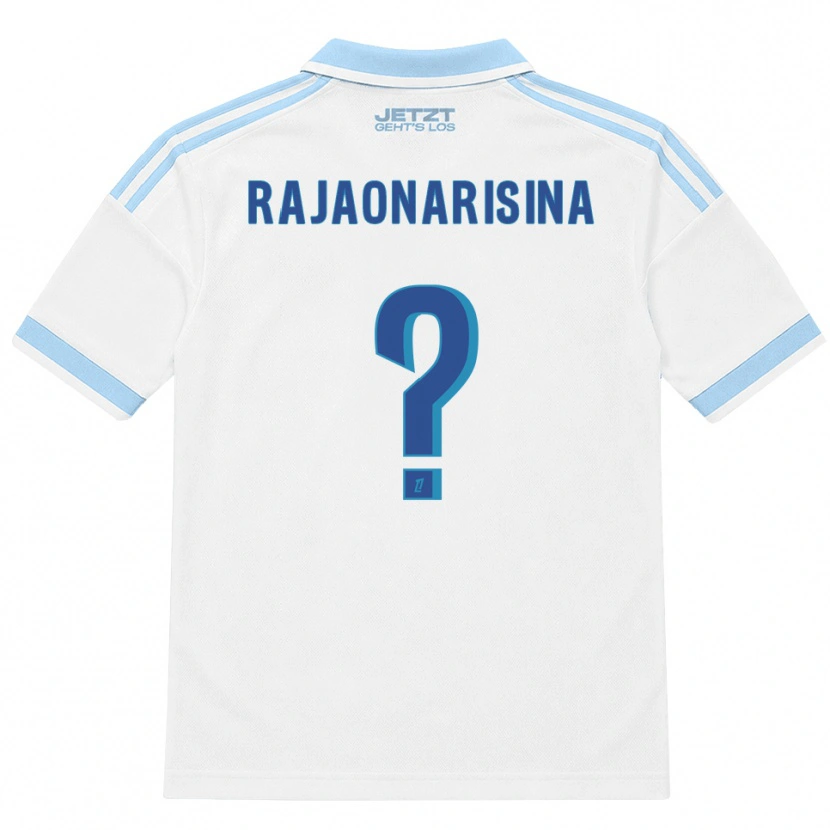 Danxen Uomo Maglia Noah Rajaonarisina #0 Azzurro Chiaro Bianco Rosso Kit Gara Away 2026/27 Maglietta