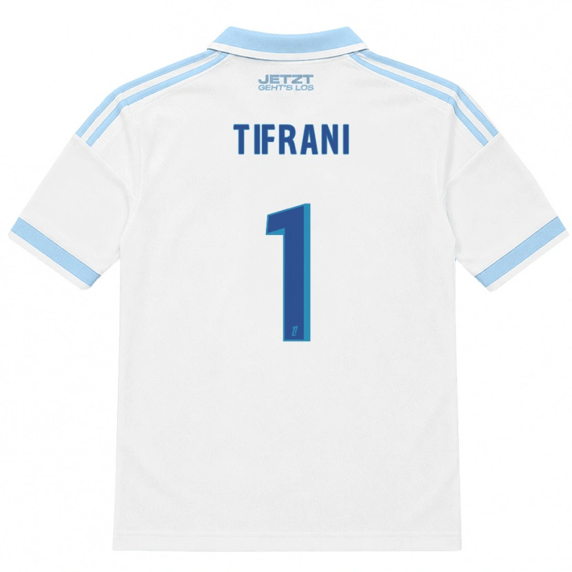 Danxen Uomo Maglia Yazid Tifrani #1 Azzurro Chiaro Bianco Rosso Kit Gara Away 2026/27 Maglietta