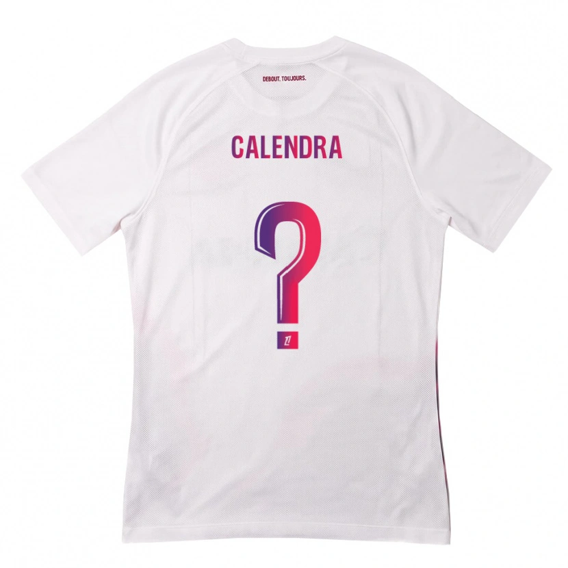 Danxen Uomo Maglia Lorenzo Calendra #0 Bianco Rosa Viola Kit Gara Away 2026/27 Maglietta