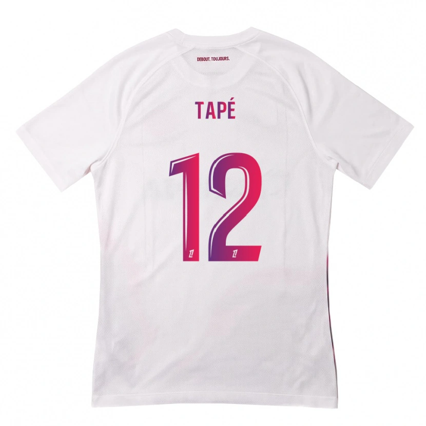 Danxen Uomo Maglia Christ Tapé #12 Bianco Rosa Viola Kit Gara Away 2026/27 Maglietta
