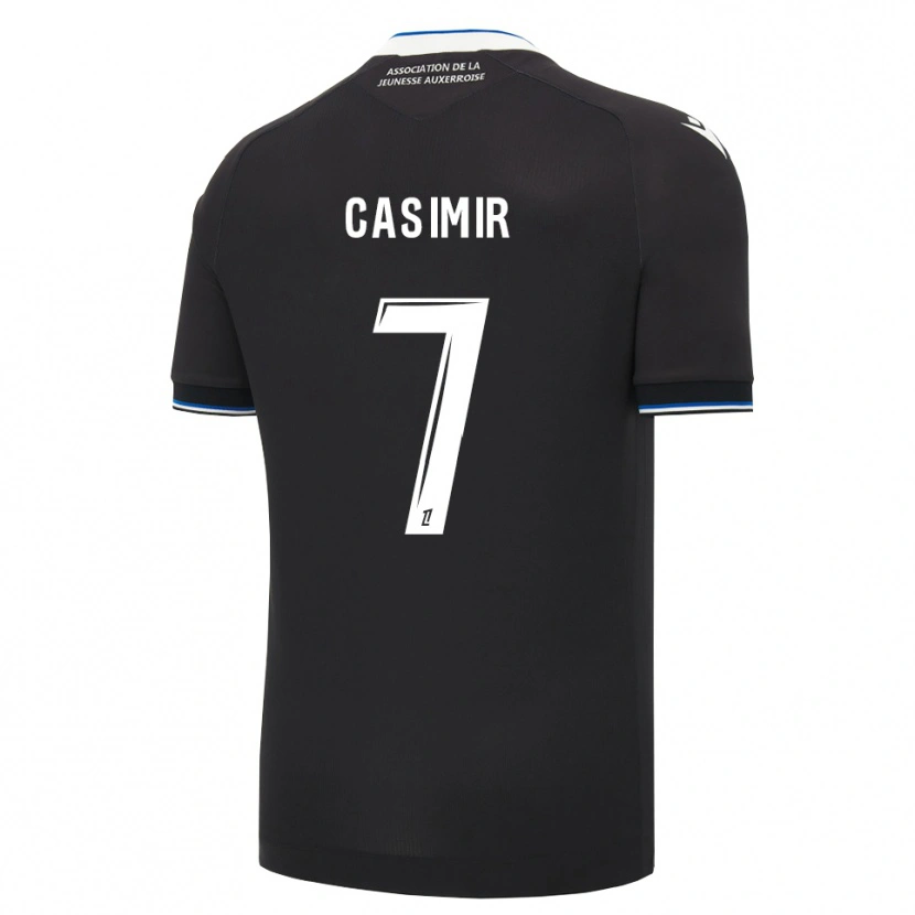 Danxen Uomo Maglia Josué Casimir #7 Nero Blu Bianco Kit Gara Away 2026/27 Maglietta