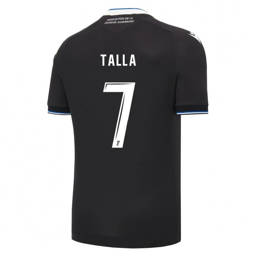 Danxen Uomo Maglia Housny Talla #7 Nero Blu Bianco Kit Gara Away 2026/27 Maglietta