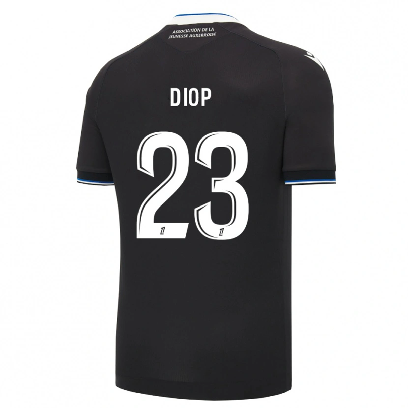 Danxen Uomo Maglia Mamadou Diop #23 Nero Blu Bianco Kit Gara Away 2026/27 Maglietta