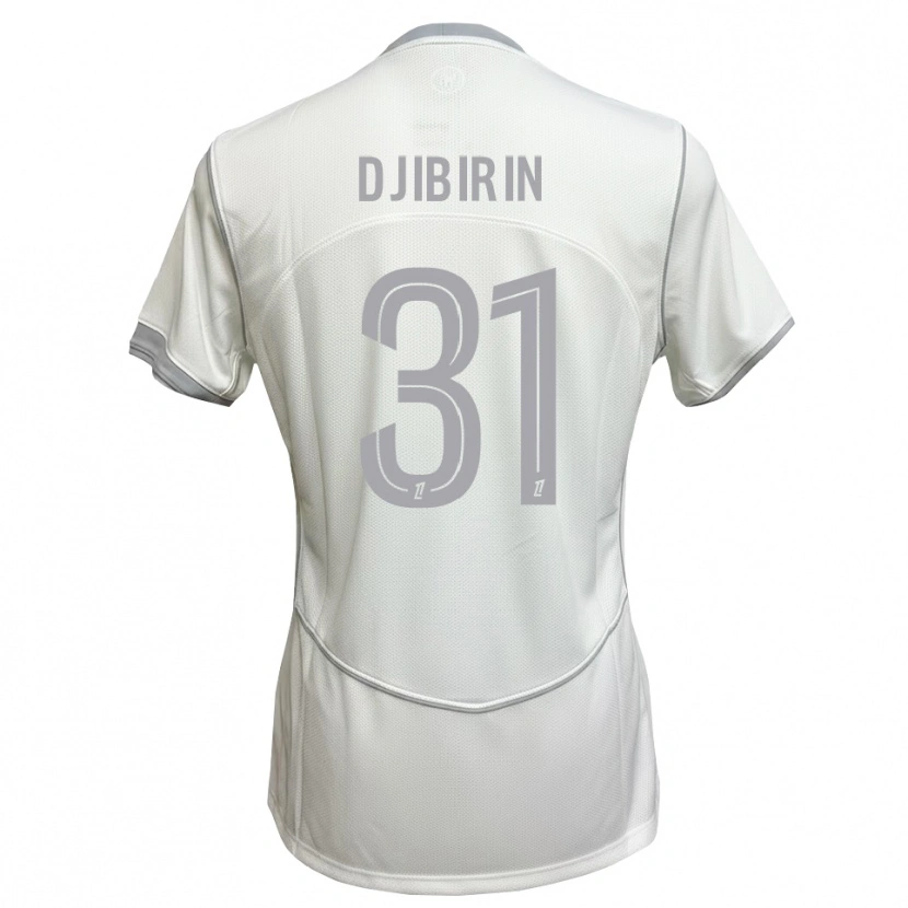 Danxen Uomo Maglia Harouna Djibirin #31 Bianco Grigio Kit Gara Away 2026/27 Maglietta