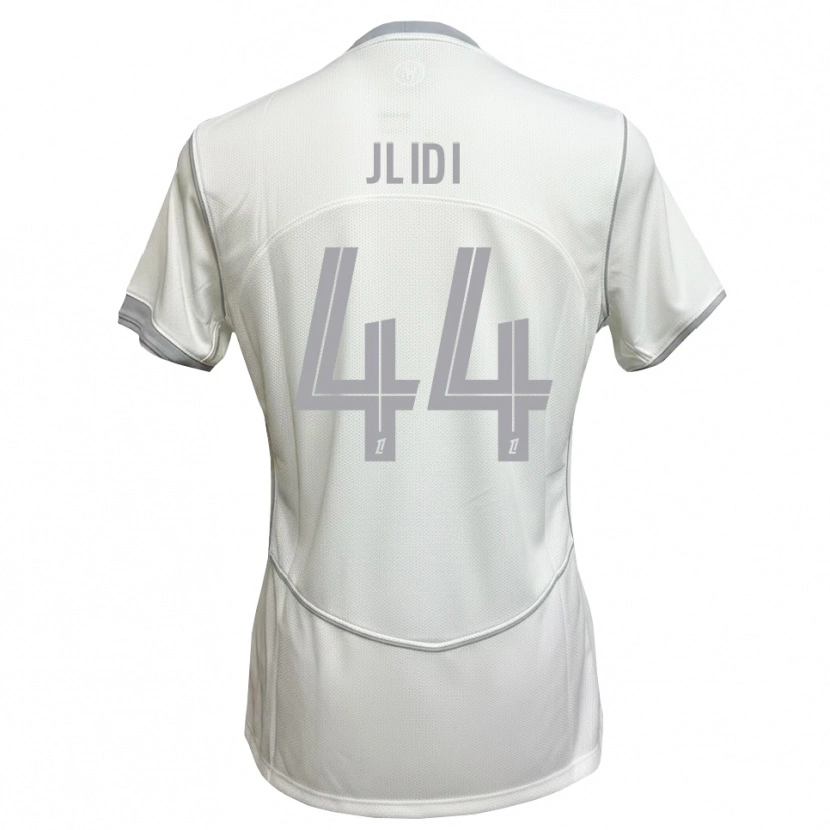Danxen Uomo Maglia Yahia Jlidi #44 Bianco Grigio Kit Gara Away 2026/27 Maglietta