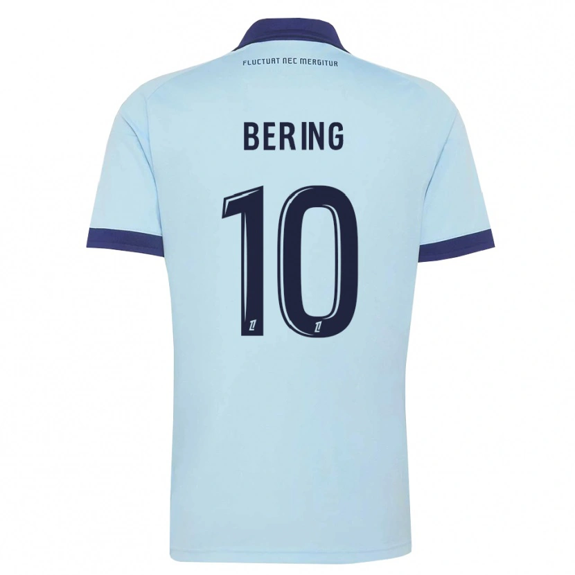 Danxen Uomo Maglia Aymerick Bering #10 Blu Fiordaliso Nero Kit Gara Away 2026/27 Maglietta