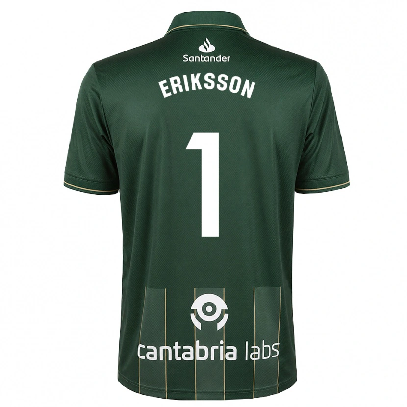 Danxen Uomo Maglia Simon Eriksson #1 Grigio Ardesia Scuro Bianco Kit Gara Away 2026/27 Maglietta