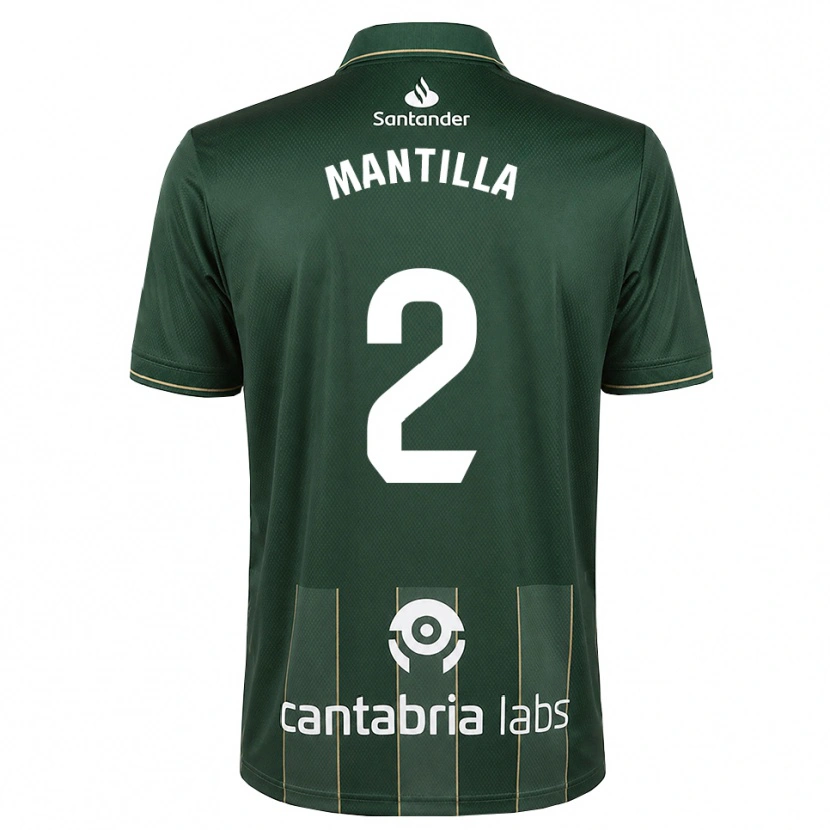 Danxen Uomo Maglia Álvaro Mantilla #2 Grigio Ardesia Scuro Bianco Kit Gara Away 2026/27 Maglietta