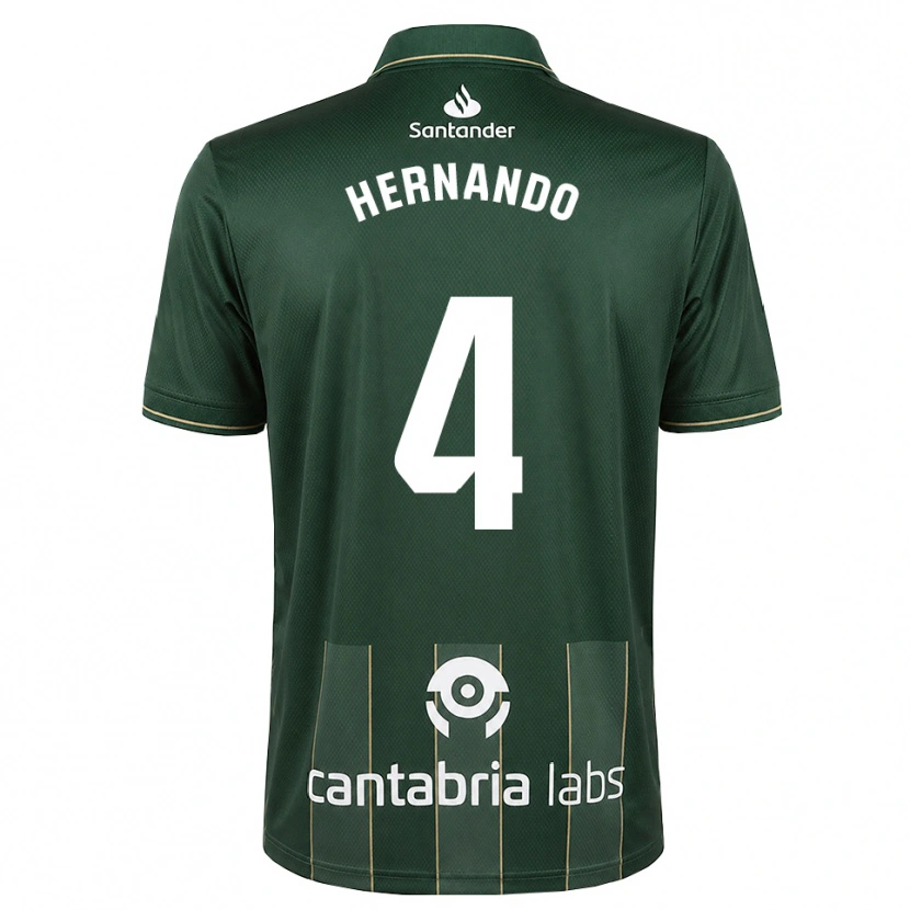 Danxen Uomo Maglia Manu Hernando #4 Grigio Ardesia Scuro Bianco Kit Gara Away 2026/27 Maglietta