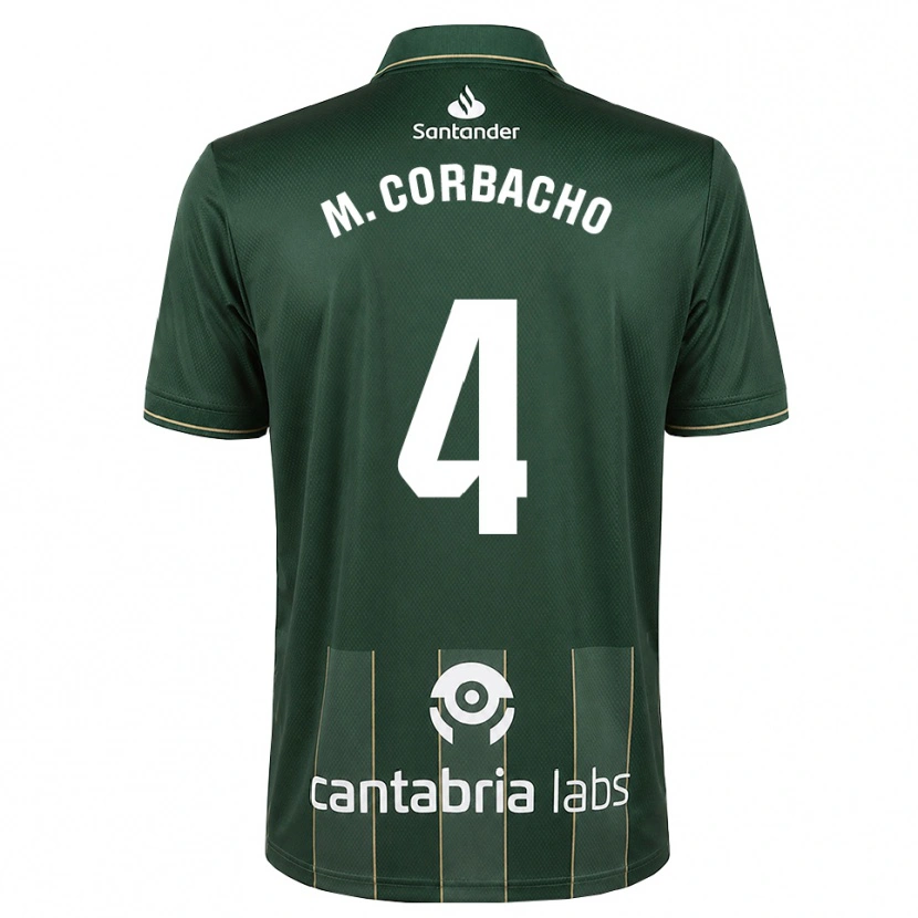 Danxen Uomo Maglia María Corbacho Carrero #4 Grigio Ardesia Scuro Bianco Kit Gara Away 2026/27 Maglietta