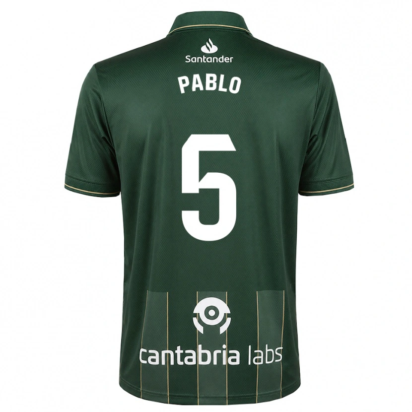 Danxen Uomo Maglia Pablo Ramón #5 Grigio Ardesia Scuro Bianco Kit Gara Away 2026/27 Maglietta