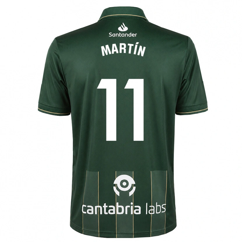 Danxen Uomo Maglia Andrés Martín #11 Grigio Ardesia Scuro Bianco Kit Gara Away 2026/27 Maglietta