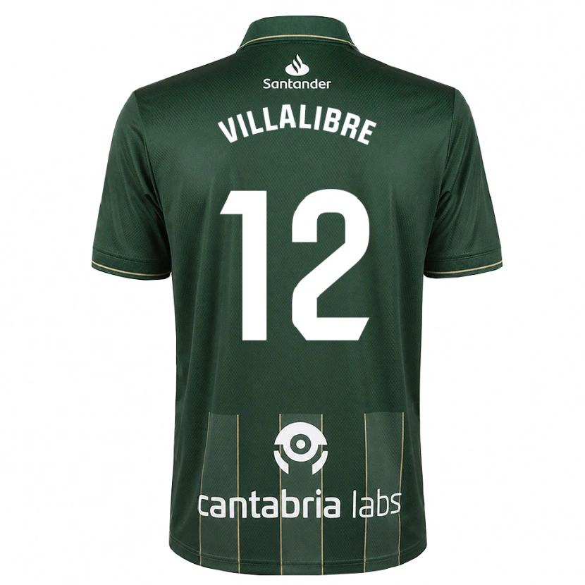 Danxen Uomo Maglia Asier Villalibre #12 Grigio Ardesia Scuro Bianco Kit Gara Away 2026/27 Maglietta