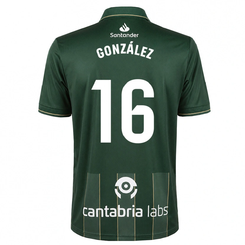 Danxen Uomo Maglia Facundo González #16 Grigio Ardesia Scuro Bianco Kit Gara Away 2026/27 Maglietta