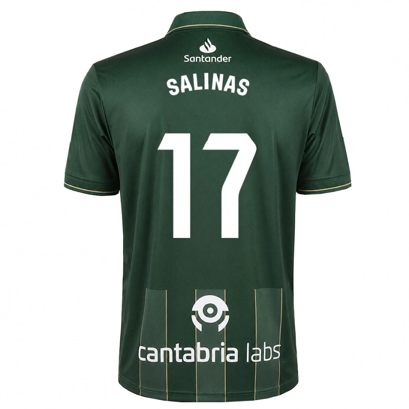 Danxen Uomo Maglia Jorge Salinas #17 Grigio Ardesia Scuro Bianco Kit Gara Away 2026/27 Maglietta
