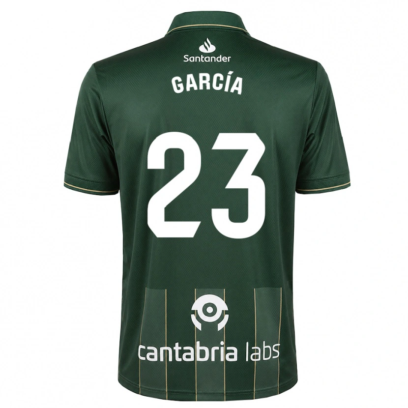 Danxen Uomo Maglia Mario García #23 Grigio Ardesia Scuro Bianco Kit Gara Away 2026/27 Maglietta