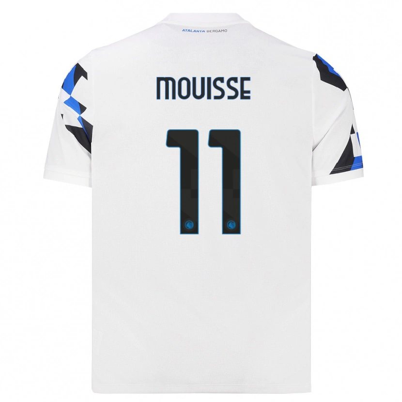 Danxen Uomo Maglia Giuseppe Mouisse #11 Bianco Rosso Blu Kit Gara Away 2026/27 Maglietta