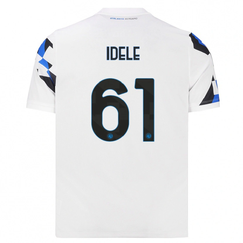 Danxen Uomo Maglia Javison Idele #61 Bianco Rosso Blu Kit Gara Away 2026/27 Maglietta