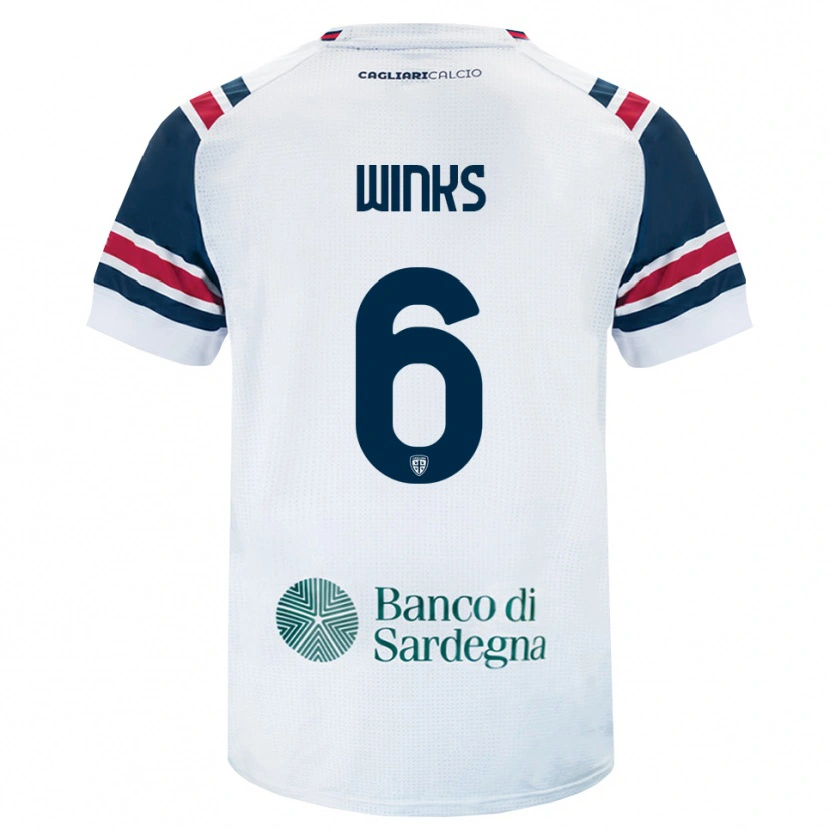 Danxen Uomo Maglia Harry Winks #6 Bianco Rosso Verde Kit Gara Away 2026/27 Maglietta