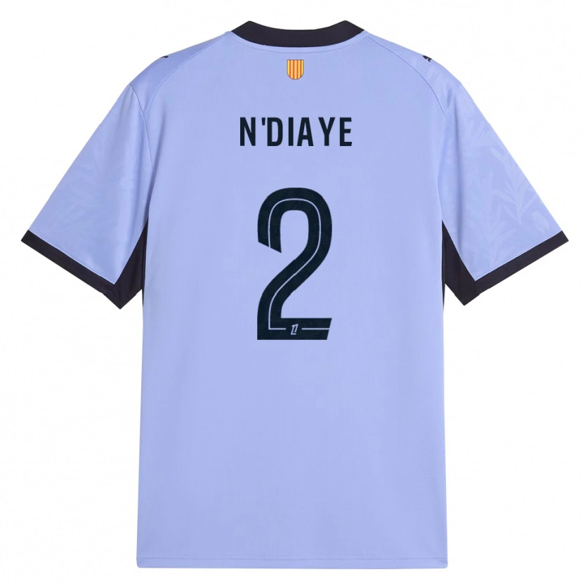 Danxen Uomo Maglia Osmane N'diaye #2 Lavanda Nero Kit Gara Third 2026/27 Maglietta