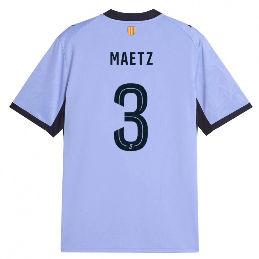Danxen Uomo Maglia Agathe Maetz #3 Lavanda Nero Kit Gara Third 2026/27 Maglietta