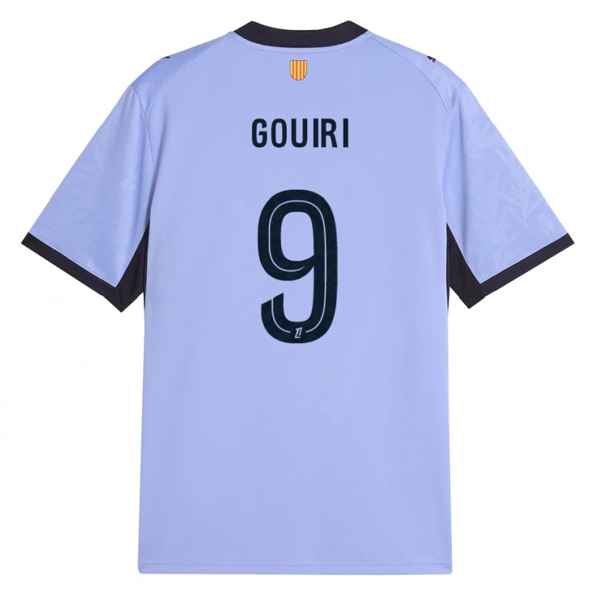 Danxen Uomo Maglia Amine Gouiri #9 Lavanda Nero Kit Gara Third 2026/27 Maglietta