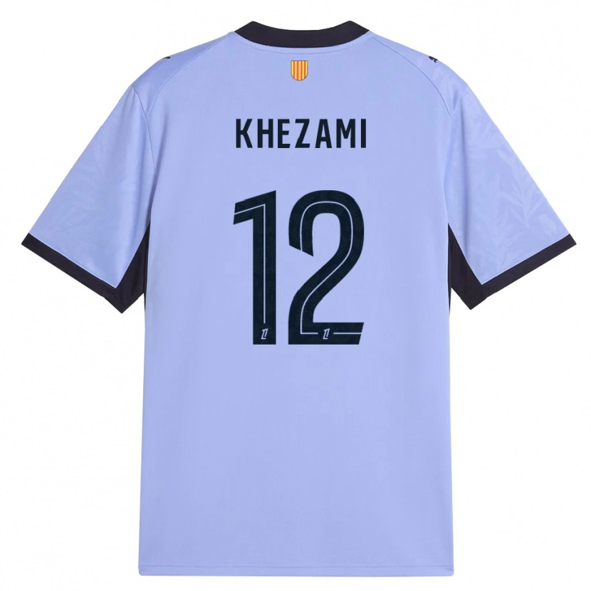 Danxen Uomo Maglia Roselène Khezami #12 Lavanda Nero Kit Gara Third 2026/27 Maglietta