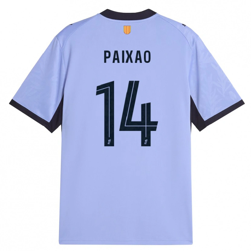Danxen Uomo Maglia Igor Paixão #14 Lavanda Nero Kit Gara Third 2026/27 Maglietta