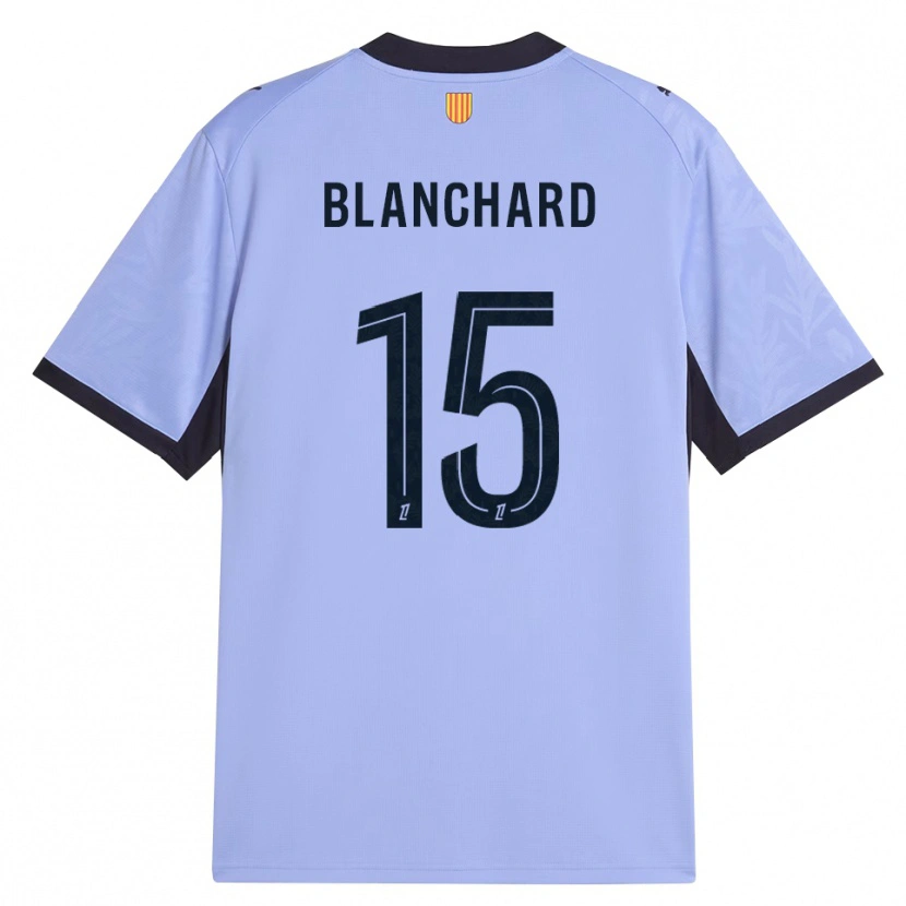 Danxen Uomo Maglia Ninon Blanchard #15 Lavanda Nero Kit Gara Third 2026/27 Maglietta