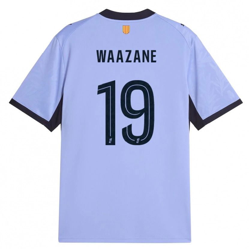 Danxen Uomo Maglia Jassim Waazane #19 Lavanda Nero Kit Gara Third 2026/27 Maglietta