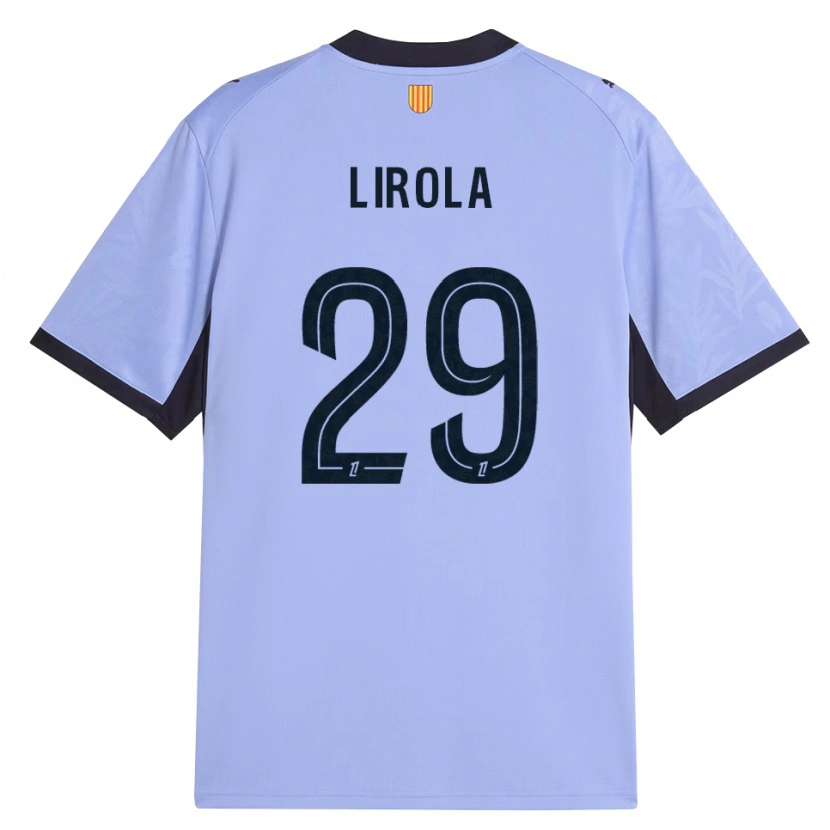 Danxen Uomo Maglia Pol Lirola #29 Lavanda Nero Kit Gara Third 2026/27 Maglietta